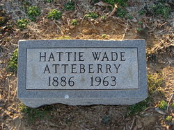 Hattie <I>Wade</I> Atteberry 