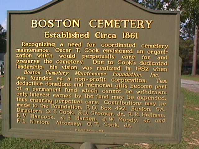 Boston City Cemetery