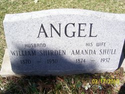Frances Amanda <I>Shull</I> Angel 