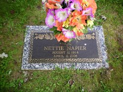 Nettie <I>Fraley</I> Napier 
