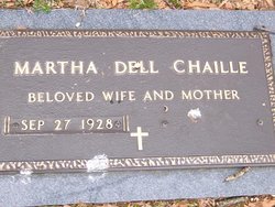 Martha Dell <I>Cobb</I> Chaille 