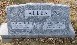 Julia <I>Connor</I> Allen 