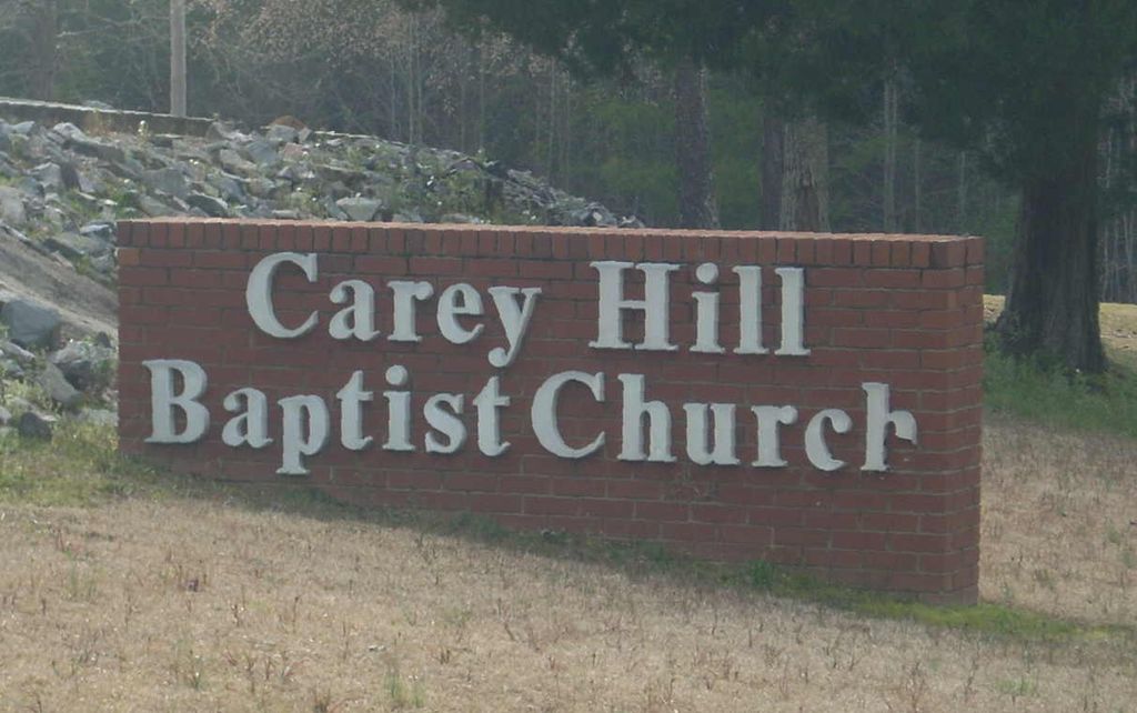 Carey Hill Baptist Church Cemetery