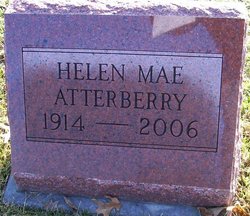 Helen Mae <I>Galbraith</I> Atterberry 