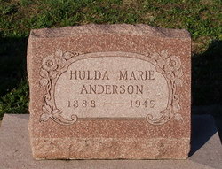 Hulda Marie <I>Lax</I> Anderson 