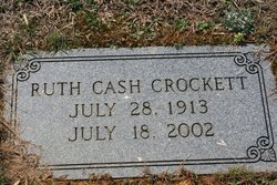 Ruth <I>Cash</I> Crockett 