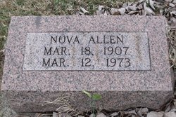 Nova <I>Evans</I> Allen 