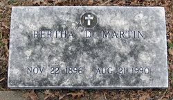 Bertha <I>Dieter</I> Martin 