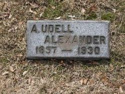 Abner <I>Udell</I> Alexander 