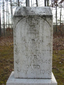 Sarah A <I>Thomas</I> Fluitt 