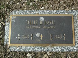 Ollie Herman Davis 