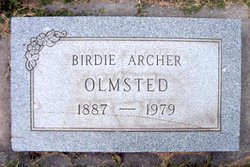 Birdie <I>Archer</I> Olmsted 