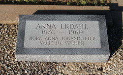 Anna <I>Johnson</I> Ekdahl 