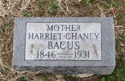 Harriet A. <I>Chaney</I> Bacus 