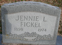 Jennie Louise <I>Akins</I> Fickel 