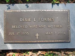 Dixie L <I>Martin</I> Forbes 
