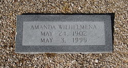 Amanda Wilhelmena Anderson 