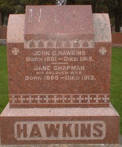 Jane <I>Chapman</I> Hawkins 