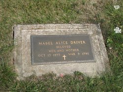 Mabel Alice <I>Snider</I> Driver 