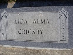 Lida Alma <I>Graves</I> Grigsby 