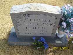 Edna Mae <I>Frederick</I> Floyd 