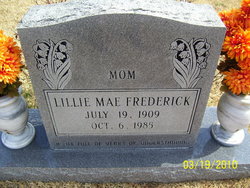 Lillie Mae <I>West</I> Frederick 