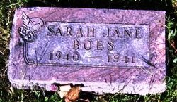 Sarah Jane Boes 