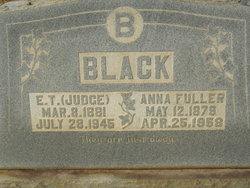 Anna <I>Fuller</I> Black 