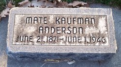 Mate <I>Kaufman</I> Anderson 