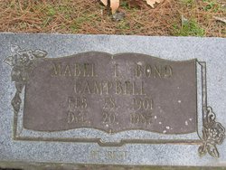 Mabel Leona <I>Bond</I> Campbell 