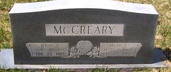 Mary E. <I>Humfleet</I> McCreary 