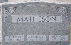 Beatrice <I>Lowe</I> Matheson 