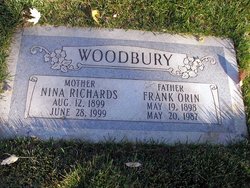 Nina <I>Richards</I> Woodbury 