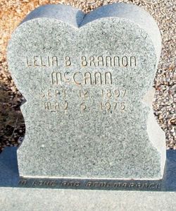 Lelia B. <I>Brannon</I> McCann 