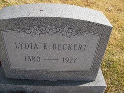 Lydia Katherine <I>Luebkert</I> Beckert 