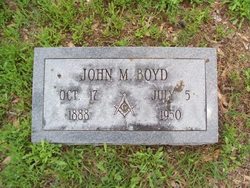 John Myrtle Boyd 