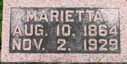 Marietta M. “Ettie” <I>Freer</I> Cardwell 