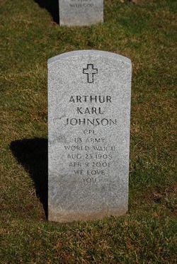 Arthur Karl Johnson 