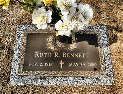 Ruth Ruby <I>Brooks</I> Bennett 