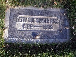 Betty Sue <I>Snyder</I> Ross 