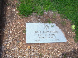 Pvt Roy Cawthon 