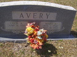Mary Alice <I>Bryce</I> Avery 