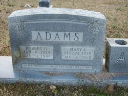 Mary Lacye <I>Graves</I> Adams 