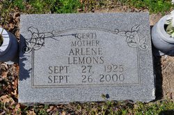 Arlene G. “Gert” <I>Maharg</I> Lemons 