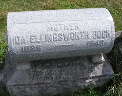 Ida <I>Ellingsworth</I> Bock 