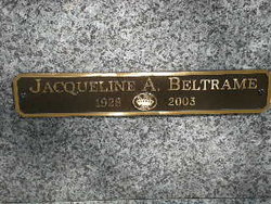 Jacqueline Arabella <I>Richie</I> Pecora-Beltrame 