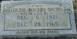 Edna Louise <I>Rogers</I> Brown 