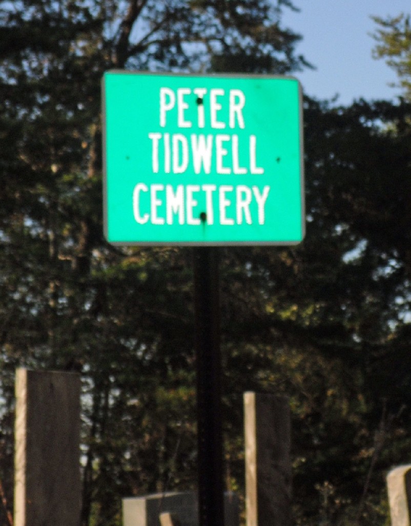 Peter Tidwell Cemetery