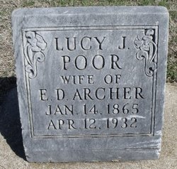 Lucy J <I>Poor</I> Archer 