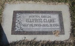 Bertha Amelia <I>Ellifritz</I> Clark 